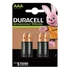 Kép 2/2 - Tölthető elem, AAA mikro, 4x900 mAh, DURACELL