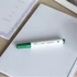 Kép 2/2 - Permanent marker 3mm, kerek végű Bluering® zöld