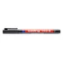 Kép 4/5 - Alkoholos marker, OHP, 0,3 mm, EDDING "140 S", fekete