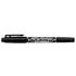 Permanent marker Extra fine Zebra MCKIE CARE fekete
