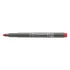 Kép 8/9 - Alkoholos marker, OHP, 2-3 mm, B, ICO, piros