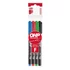 Kép 3/3 - Alkoholos marker készlet, OHP, 0,5 mm, F, ICO, 4 különböző szín