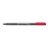 Kép 7/9 - Alkoholos marker, OHP, 0,3 mm, S, ICO, piros