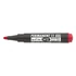 Kép 8/9 - Alkoholos marker, 1-3 mm, kúpos, ICO "Permanent 11 XXL", piros