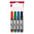 Kép 3/3 - Alkoholos marker készlet, 1-4 mm, vágott, ICO "Permanent 12 XXL", 4 különböző szín