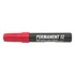 Kép 13/13 - Alkoholos marker, 1-4 mm, vágott, ICO "Permanent 12", piros