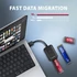 Kép 3/6 - Axagon ADM2-AM USB-A 3.2 Gen2 - 1x NVMe/SATA SSD adapter