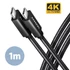 Kép 9/9 - AXAGON BUCM432-CM10AB Speed USB-C <> USB-C 4 Gen 3x2 Cable 1m Black