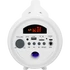 Kép 2/4 - BigBen 2809250 Party Lite vezeték nélküli világító fehér Bluetooth hangszóró mikrofonnal