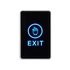 Kép 2/4 - CONTROL CON-C1/műanyag/érintős nyomógomb/Kék/zöld LED világítás/12Vdc