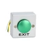 Kép 1/6 - CONTROL CON-EXIT9 zöld falon kívüli nyomógomb