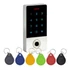 Kép 1/4 - CONTROL KIT-CON-FP1 érintőgombos kültéri ujjlenyomatolvasós RFID kódzár
