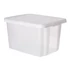 Kép 1/3 - Tárolódoboz, tetővel, 45 l, áttetsző, CURVER "Essentials"