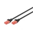 Kép 2/2 - Digitus CAT6 U-UTP Patch Cable 1m Black