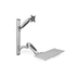 Kép 1/6 - DIGITUS flexibilis fali monitor (VESA 100x100) + billentyűzet tartó konzol