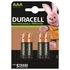 Kép 1/2 - Tölthető elem, AAA mikro, 4x900 mAh, DURACELL