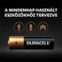 Elem, AA ceruza, 4 db, DURACELL 