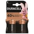 Kép 1/4 - Elem, C baby, 2 db, DURACELL "Basic"