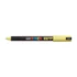 Kép 2/3 - Dekormarker, 0,7-1,0 mm, UNI "Posca PC-1M", sárga