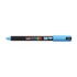 Kép 2/3 - Dekormarker, 0,7-1,0 mm, UNI "Posca PC-1M", világoskék