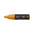 Dekormarker 8mm, Uni Posca PC-8K ragyogó sárga