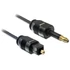 Kép 1/2 - DeLock Cable Toslink Standard male > Toslink mini 3.5 mm male 2m