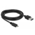 Kép 3/4 - Delock Kábel - 83385 (USB-A 2.0 hajlított -gt; USB Micro-B, apa/apa, 5m)