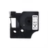 Kép 2/2 - Feliratozógép szalag kompatibilis Dymo S0720530/45013 12mmx7m ECO fekete/fehér