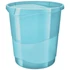 Kép 1/3 - Papírkosár, 14 liter, ESSELTE "Colour`Breeze", áttetsző kék