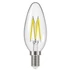 Kép 1/2 - LED izzó, E14, filament gyertya, 4W (40W), 470lm, 2700K, ENERGIZER