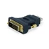 Kép 1/2 - Adapter, HDMI-DVI (F/M) átalakító, EQUIP