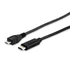Kép 1/2 - Átalakító kábel, USB-C-USB MicroB 2.0, 1m, EQUIP