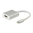 Kép 1/5 - Adapter, USB-C-HDMI, EQUIP