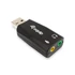 Kép 1/2 - Audio adapter, 3,5 mm jack-USB átalakító, EQUIP "Life"