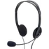 Kép 1/2 - Ednet 83022 multimédiás jack fekete headset