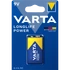 Kép 1/5 - Elem, 9V, 1 db, VARTA "Longlife Power"