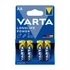 Kép 1/5 - Elem, AA ceruza, 4 db, VARTA "Longlife Power"