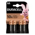 Elem, AA ceruza, 4 db, DURACELL 