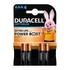 Kép 2/2 - Elem, AAA mikro, 4 db, DURACELL "Optimum"