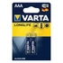 Varta 4103101412 Longlife AAA (LR03) alkáli mikro ceruza elem 2db/bliszter