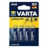 Kép 5/5 - Elem, AAA mikro, 4 db, VARTA "Longlife"