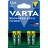 Kép 1/6 - Tölthető elem, AAA mikro, 4x800 mAh, előtöltött, VARTA "Power"