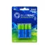 Kép 1/7 - Elem tölthető akku AAA mikro HR03 1200mah 4 db/csomag, Bluering®