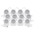 Emos GoSmart 255 cm-es lánc, 12 rész, 7 W, RGBIC+CCT, dimmelhető, WiFi LED reflektor