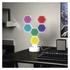 Kép 12/12 - Emos GoSmart Hexagon fehér, 6 részből álló, RGBIC dimmelhető, WiFi LED asztali lámpa