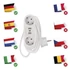 Kép 4/5 - Emos P0221U 1,5m 2xAC/2xUSB/1xType-C fehér elosztó