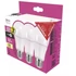 Kép 1/3 - Emos ZQ5160.3 Classic A60 14W 806lm E27 meleg fehér 3db-os LED izzócsomag