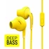 Kép 1/5 - Energy Sistem EN 447183 Earphones Style 2+ Vanilla mikrofonos sárga fülhallgató