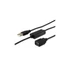 USB 2.0 hosszabbító kábel, aktív, 10 m, EQUIP