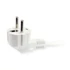 Kép 3/6 - Equip Hálózati Elosztó - 245550 (3 Schuko, Max.: 3500W, 1,5m kábel, fehér)